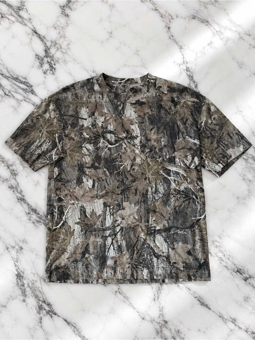 Hollister Camo Short-Sleeve Tee - Brown/Olive